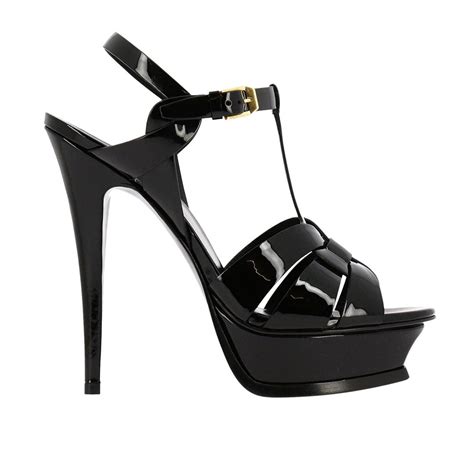 ysl classic tribute pumps|YSL heels black price.